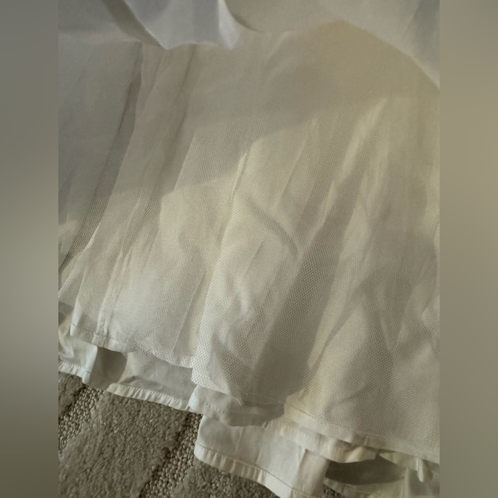 BNWT Size 0 Reformation Elly White Flared Midi Dress - Picture 6 of 6